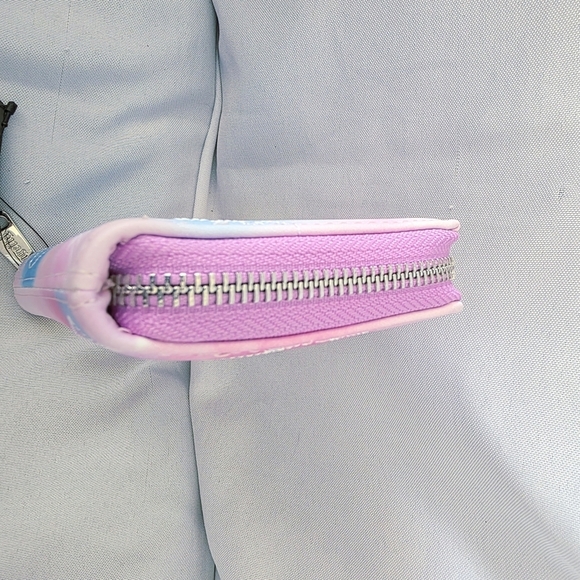 Disney Loungefly Mickey Minnie Mouse Constellation Zip Wallet Pastel New - Picture 3 of 10